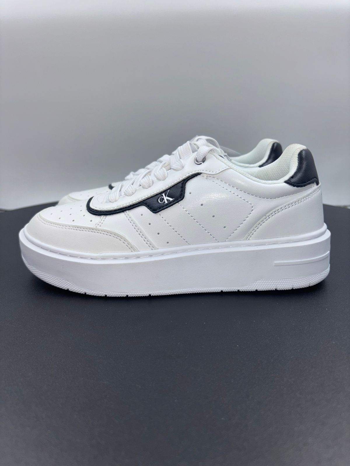 Calvin Klein Platform White & Black